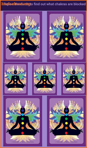 Reiki Chakra Cards screenshot