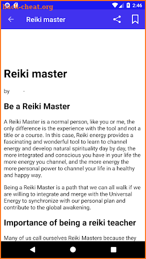 Reiki WORLD-treatment, healing, meditation, wisdom screenshot