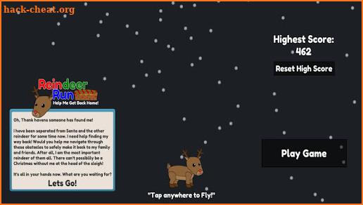 Reindeer Runner screenshot