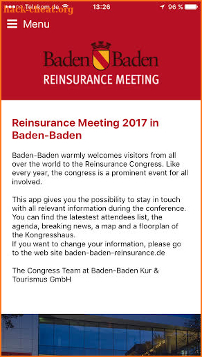 ReinsuranceMeeting Baden-Baden screenshot
