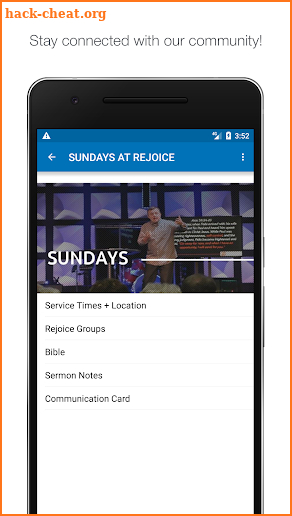 Rejoice Church App screenshot