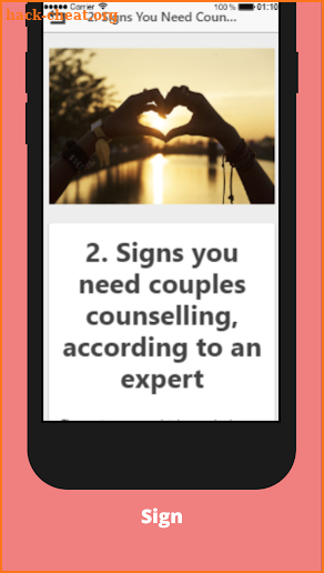 Relationship Counselling screenshot