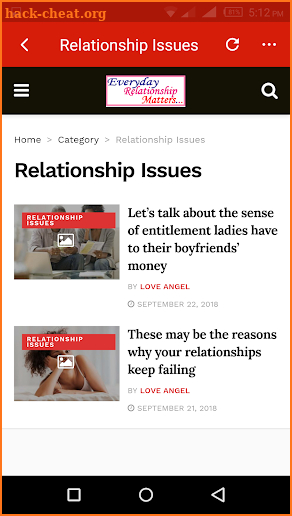 Relationship Matters screenshot