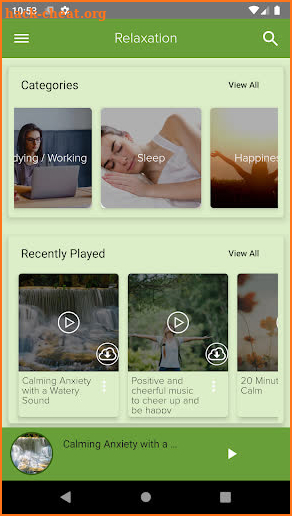 🧘 Relaxation - Free Relaxing Music App Offline 🎵 screenshot