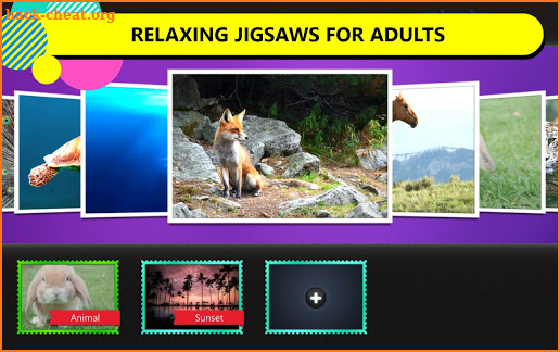 Relaxing Jigsaw puzzles for Adults screenshot