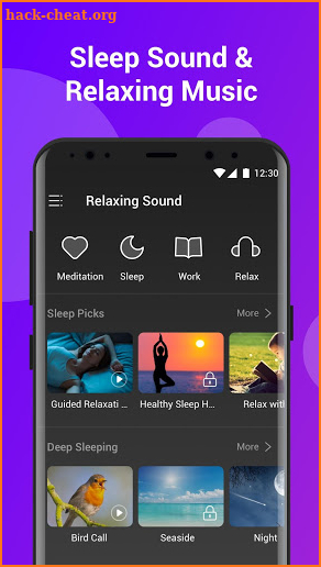 Relaxing Sound - Sleep Sounds & Deep Meditation screenshot