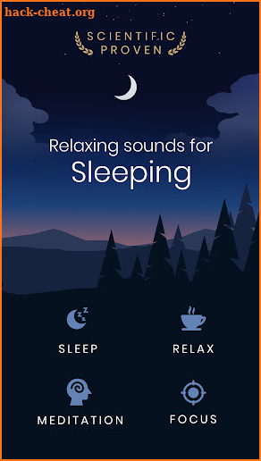 Relaxing Sounds for Sleeping screenshot