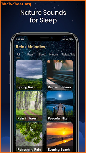 Relaxing Sounds for Sleeping screenshot