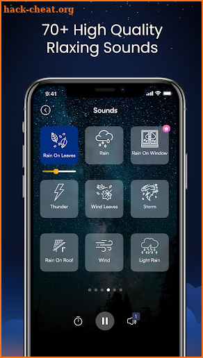 Relaxing Sounds for Sleeping screenshot