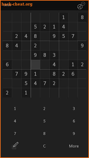 Relaxing Sudoku screenshot