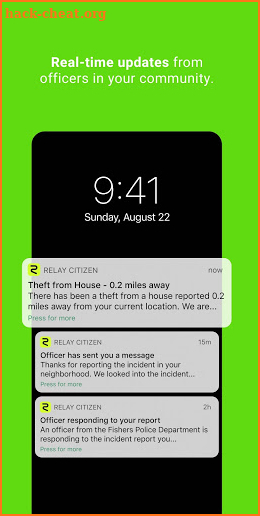 Relay: Neighborhood Safety screenshot