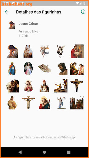 Religious Stickers to Whatsapp screenshot