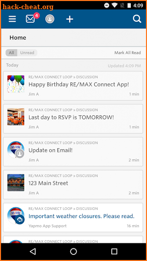 RE/MAX Connect App screenshot
