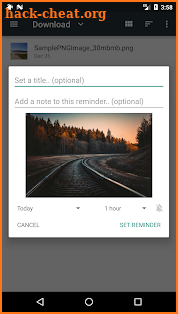 Remindee - Create reminders from any app! screenshot