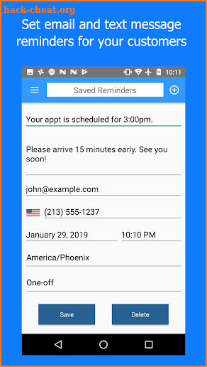 Reminderbase screenshot