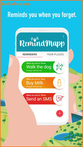 RemindMapp screenshot