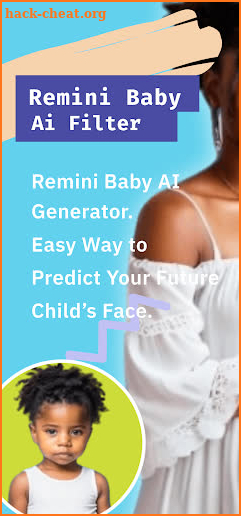 Remini Baby AI Filter App screenshot