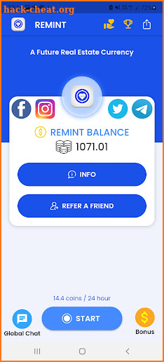 Remint Network: A Digital Real Estate Currency screenshot