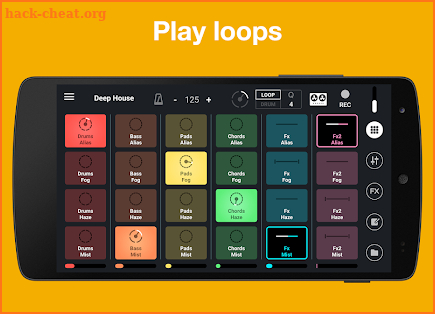 Remixlive - drum & play loops screenshot