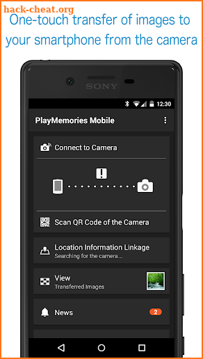 Remote app:PlayMemories Mobile screenshot