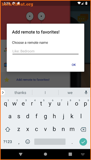 Remote Control For Amazon Fire Stick TV-Box screenshot