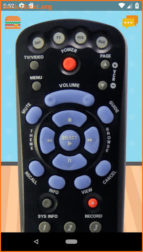 Remote Control For Dish Network screenshot