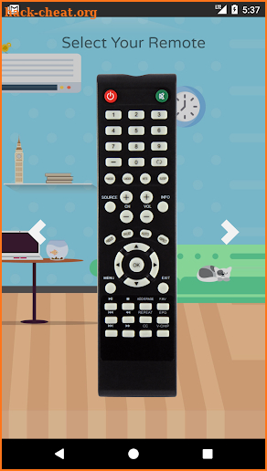Remote Control For Element TV screenshot