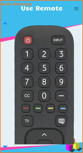 Remote Control for Hisense Smart TV screenshot