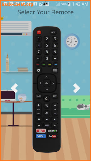 Remote Control For Hisense TV screenshot