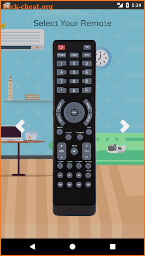 Remote Control For Insignia TV screenshot