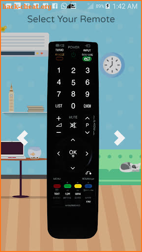 Remote Control For LG AN-MR TV screenshot