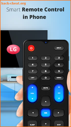 Remote control for LG TV - Smart LG TV Remote screenshot