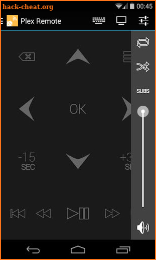 Remote Control for Plex HT screenshot