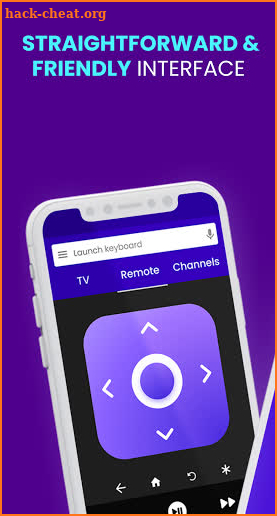 Remote Control For Roku Devices Using Voice Search screenshot