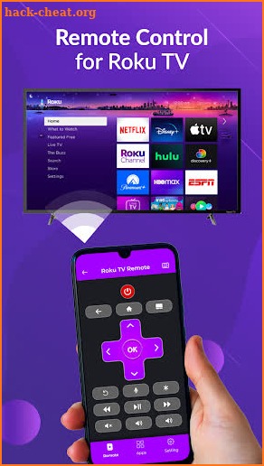 Remote Control For Roku TV screenshot