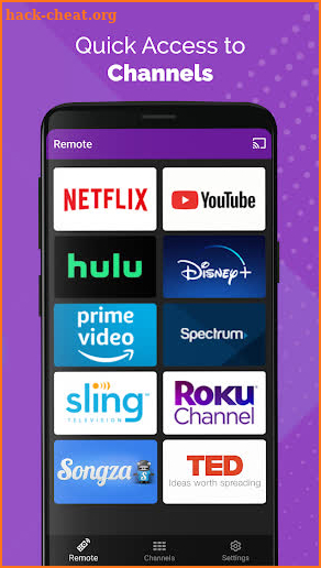 Remote Control for Roku TV screenshot