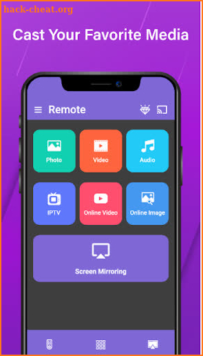 Remote Control for ROKUs, Cast and Screen mirror screenshot