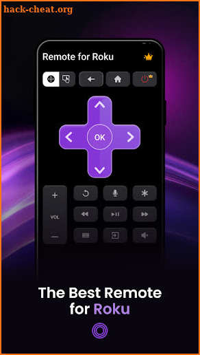 Remote Control for RokuTV screenshot