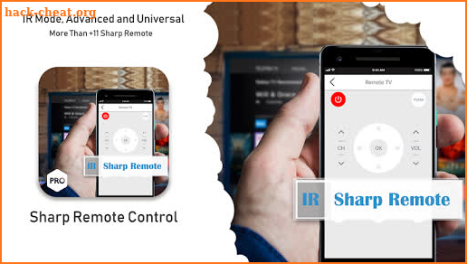 Remote control for sharp screenshot