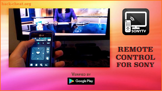 Remote Control For Sony TV screenshot