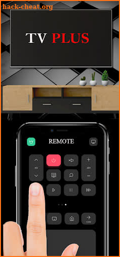 Remote control for tv plus screenshot