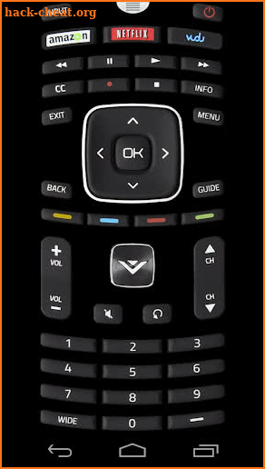Remote Control for Vizio TV screenshot
