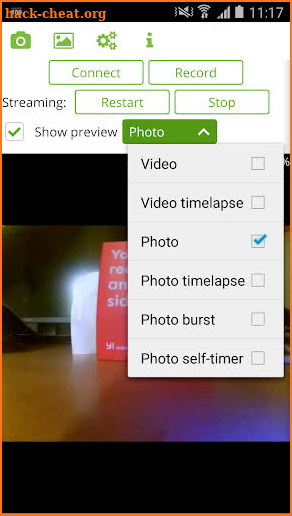 Remote Control for Yi Cameras screenshot