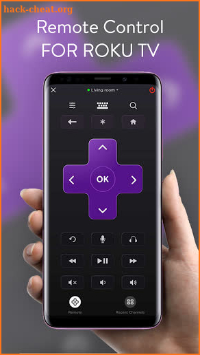 Remote Control Your Smart TV : Roku Remote 2021 screenshot