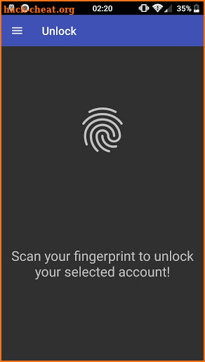Remote Fingerprint Unlock screenshot