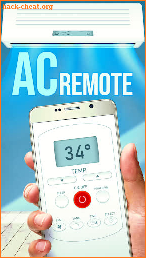 Remote for air conditioner (AC) screenshot