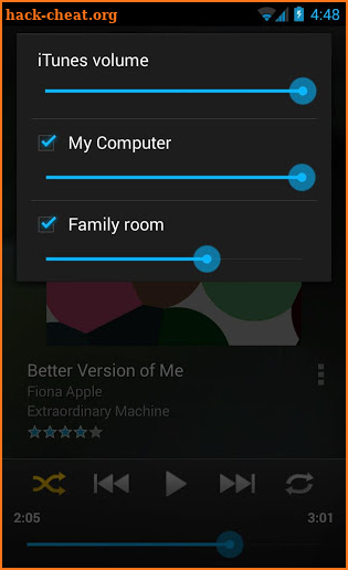 Remote for iTunes screenshot