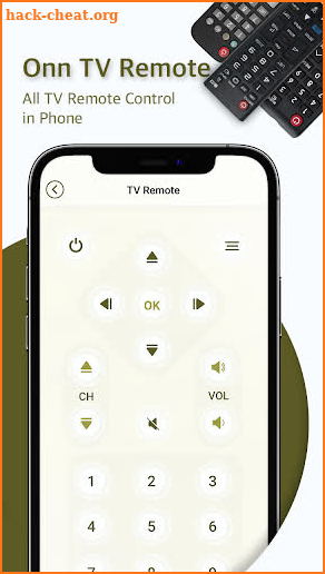 Remote for Onn TV screenshot