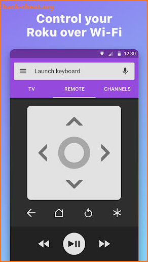 Remote for Roku - RoByte screenshot