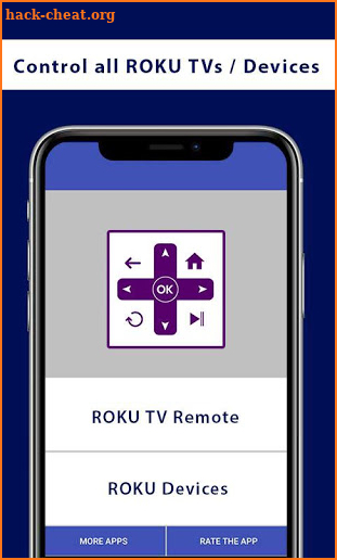 Remote For ROKU TVs and Devices screenshot